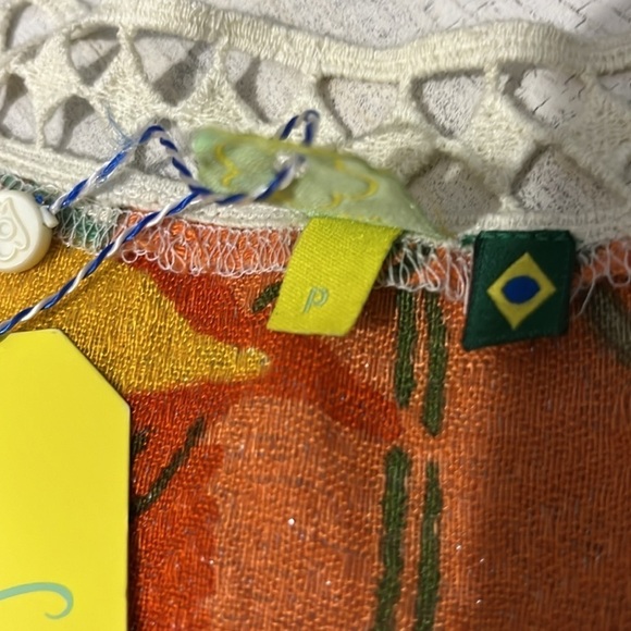 Farm Rio Brazil Toucan Dress Size P NWT - Picture 13 of 14